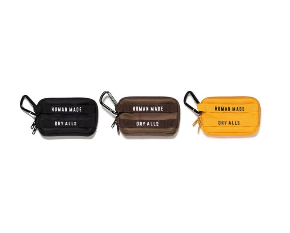 Human made military card holder Black / brown / yellow