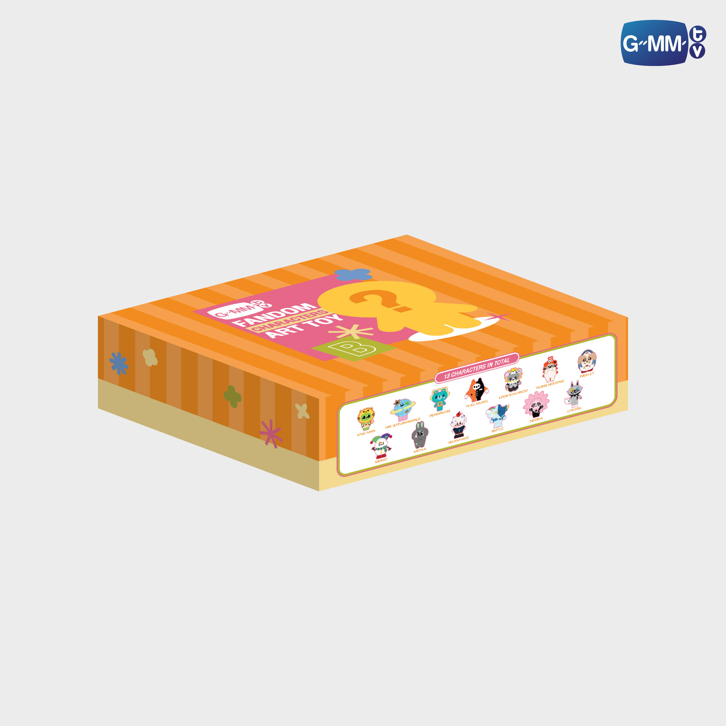 FANDOM CHARACTER RANDOM ART TOY (BOX B) | WHOLE SET