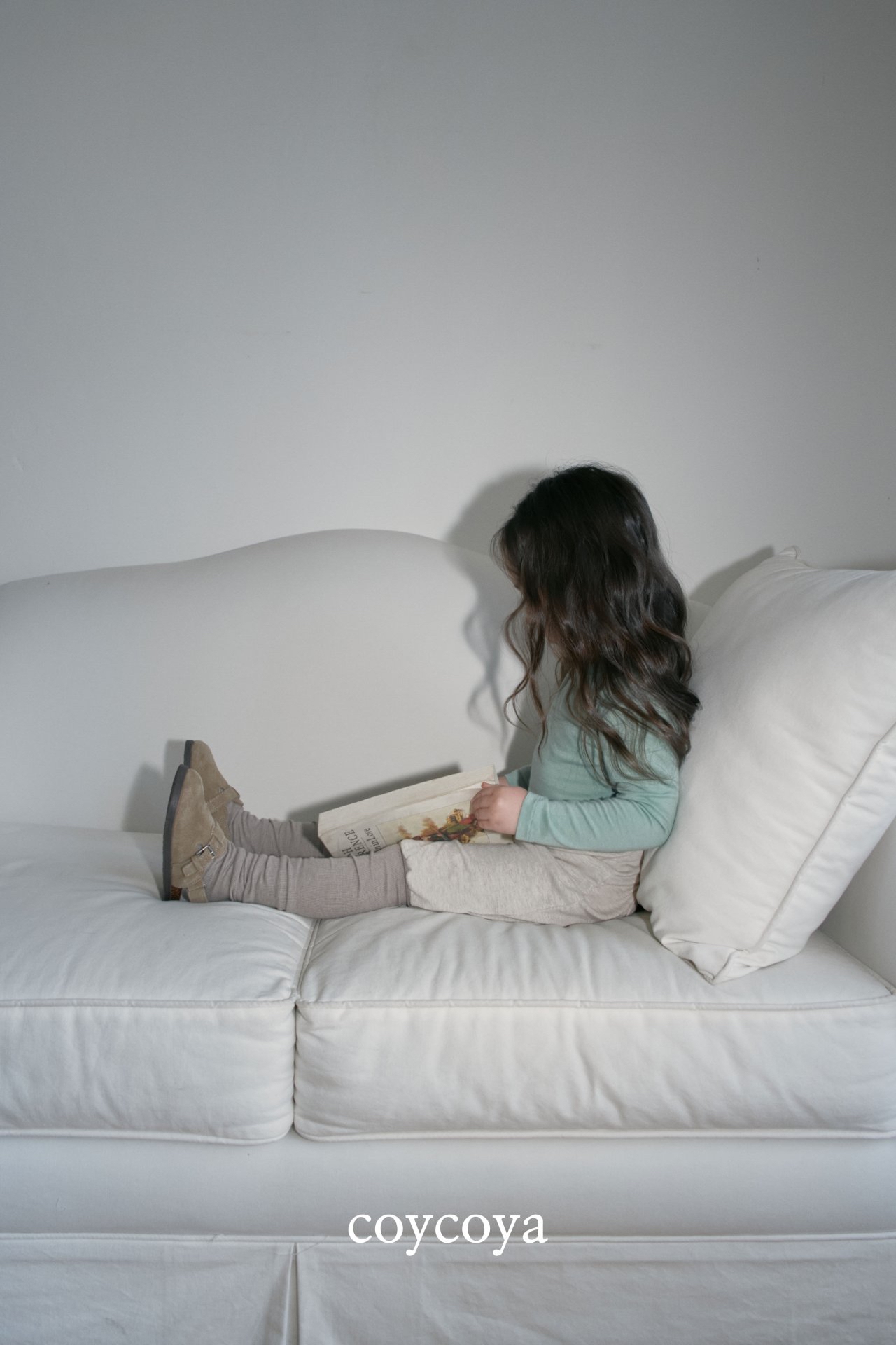 🌸預訂 韓國直送🌸🇰🇷COYCOYA兩色腳套寬鬆長褲