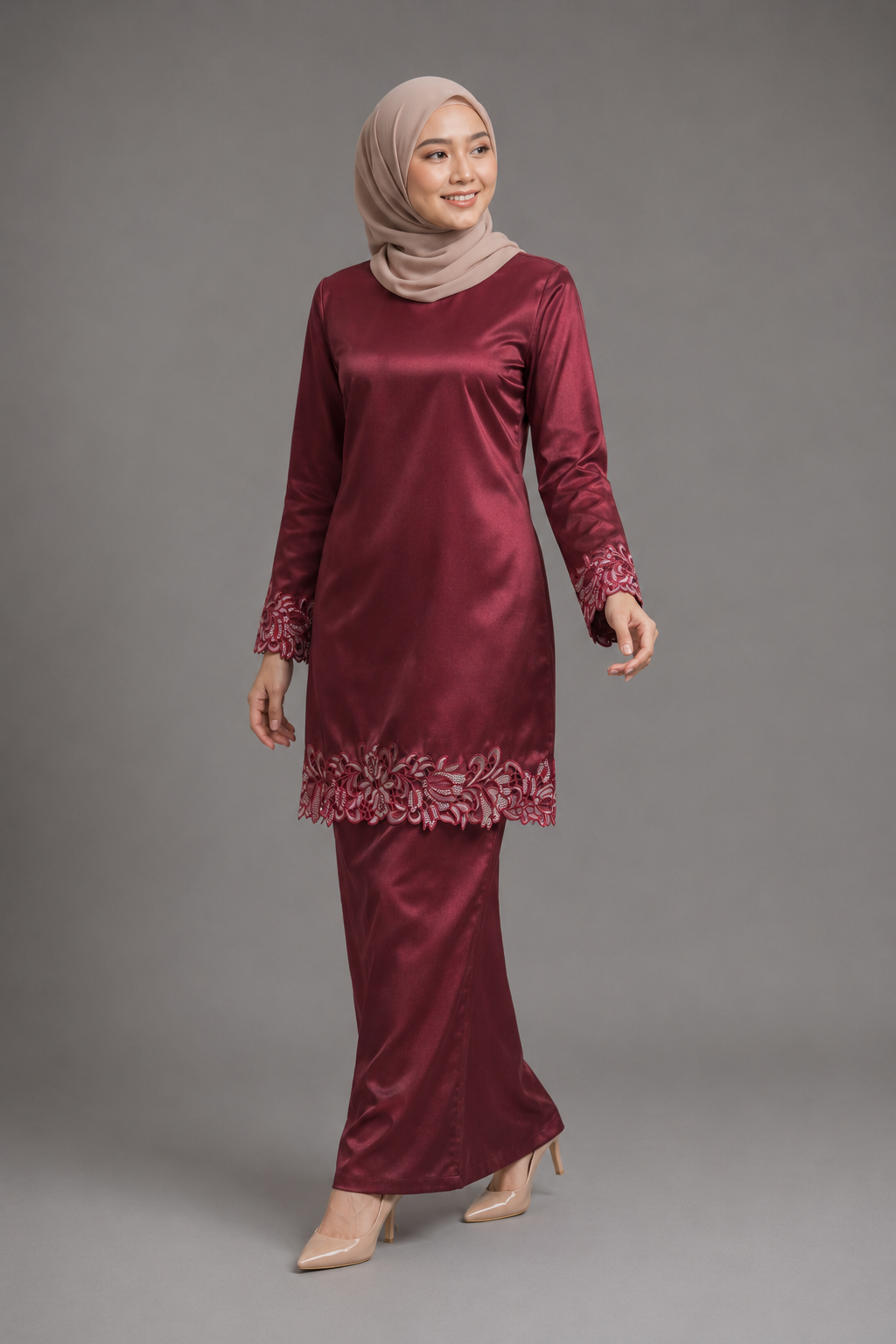 Kurung Moden Riau Kayla (clearance sale)