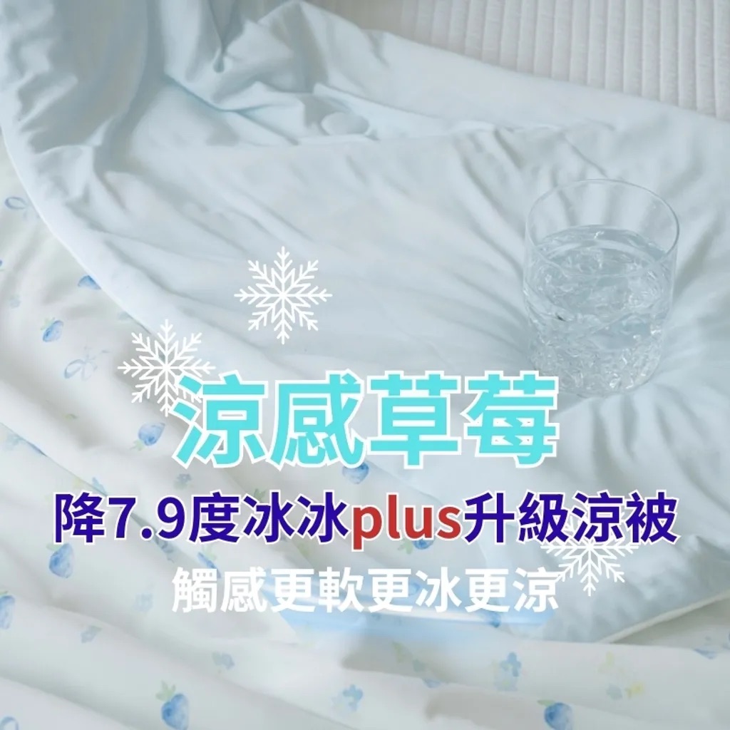 🇰🇷韓國兒童被/成人被- 涼感草莓