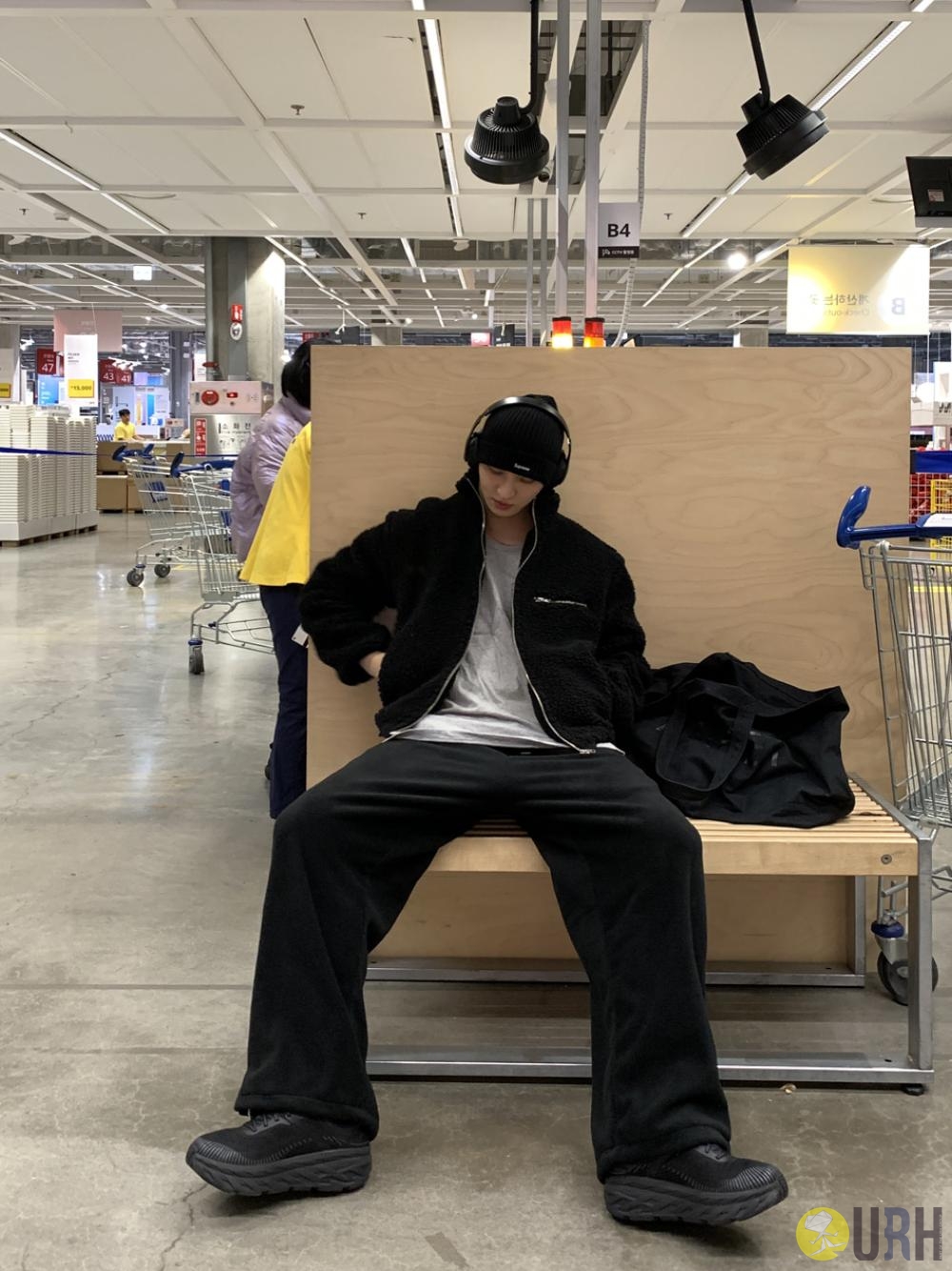 【100%保證韓國直送】極簡短身搖粒絨 Fleece 寬鬆拉鍊外套 [4 color] RL114766