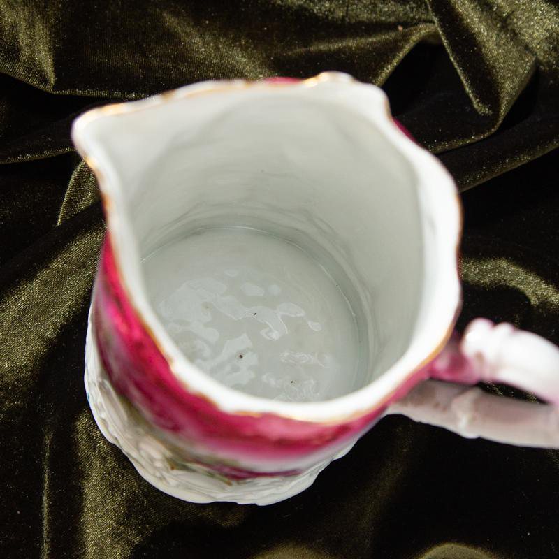 Antique Sophisticated Blossoming Rose Water Jug/Pitcher / Vase (CE009)