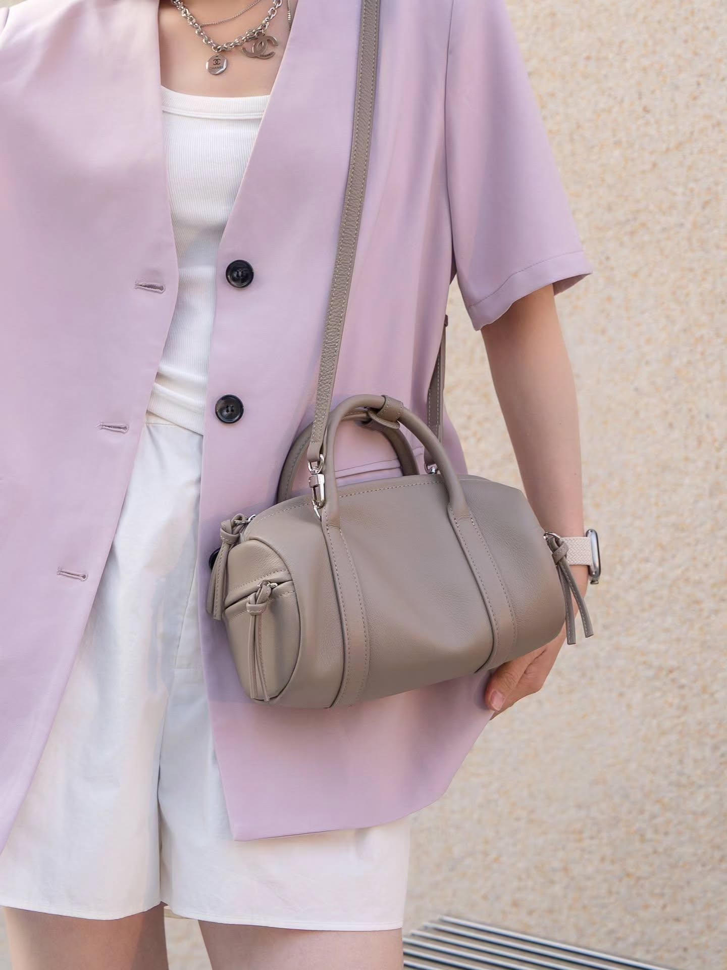 5716# 高级手提斜挎波士顿包🇨🇳