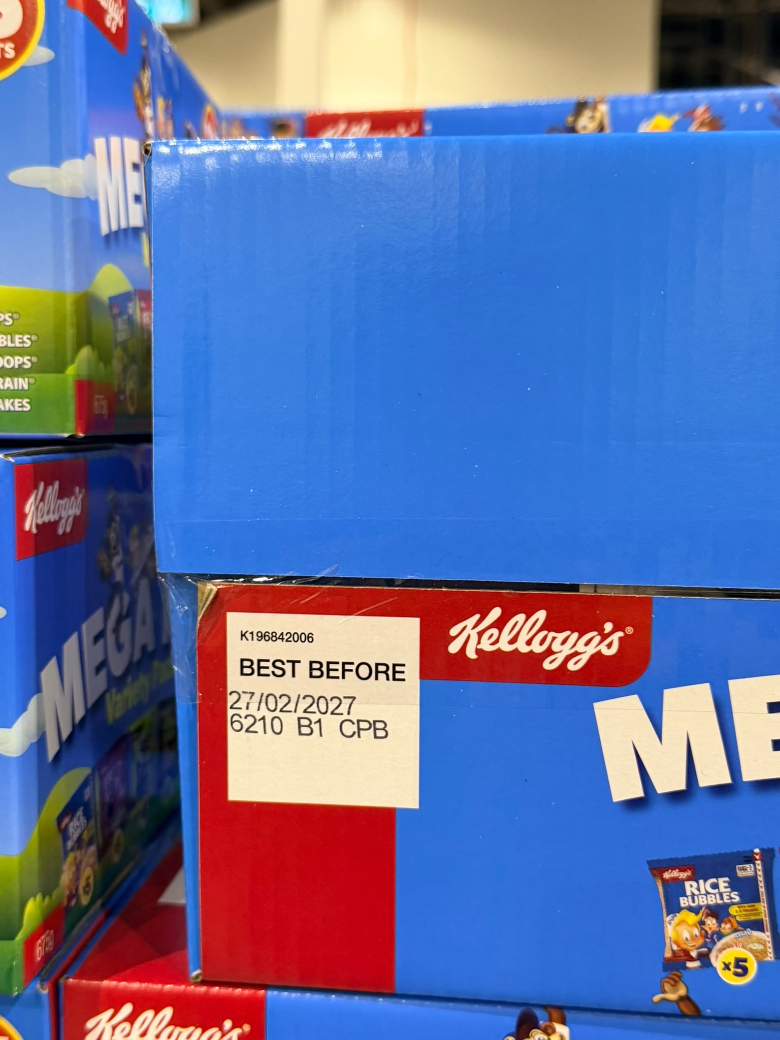 澳洲Costco  Kellogg's Mega Mix 雜錦穀物早餐25包裝/共675g