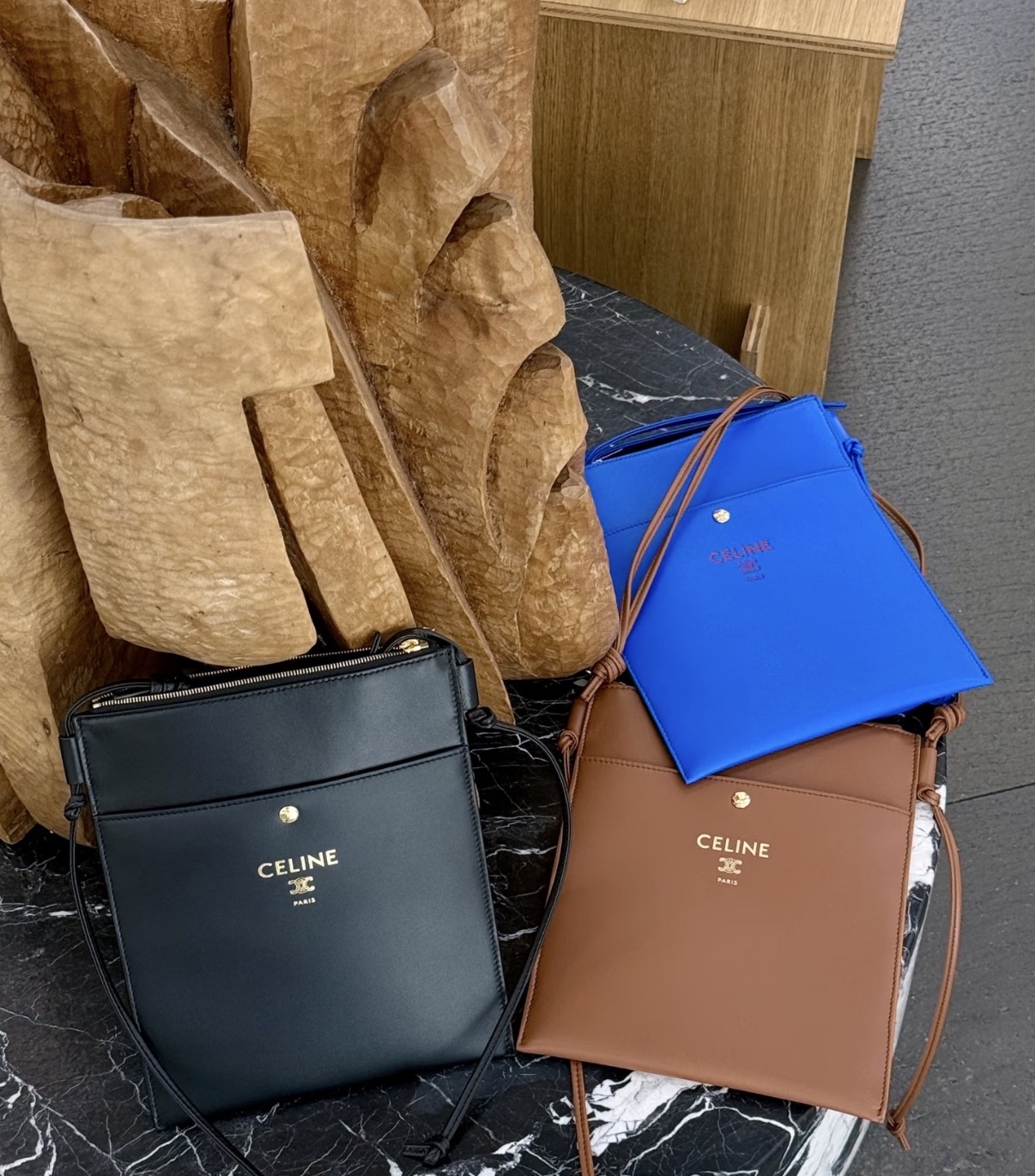 精選貨品優惠💖新款🆕訂貨📮Celine Sharp Pouch  Size 24x19.5cm