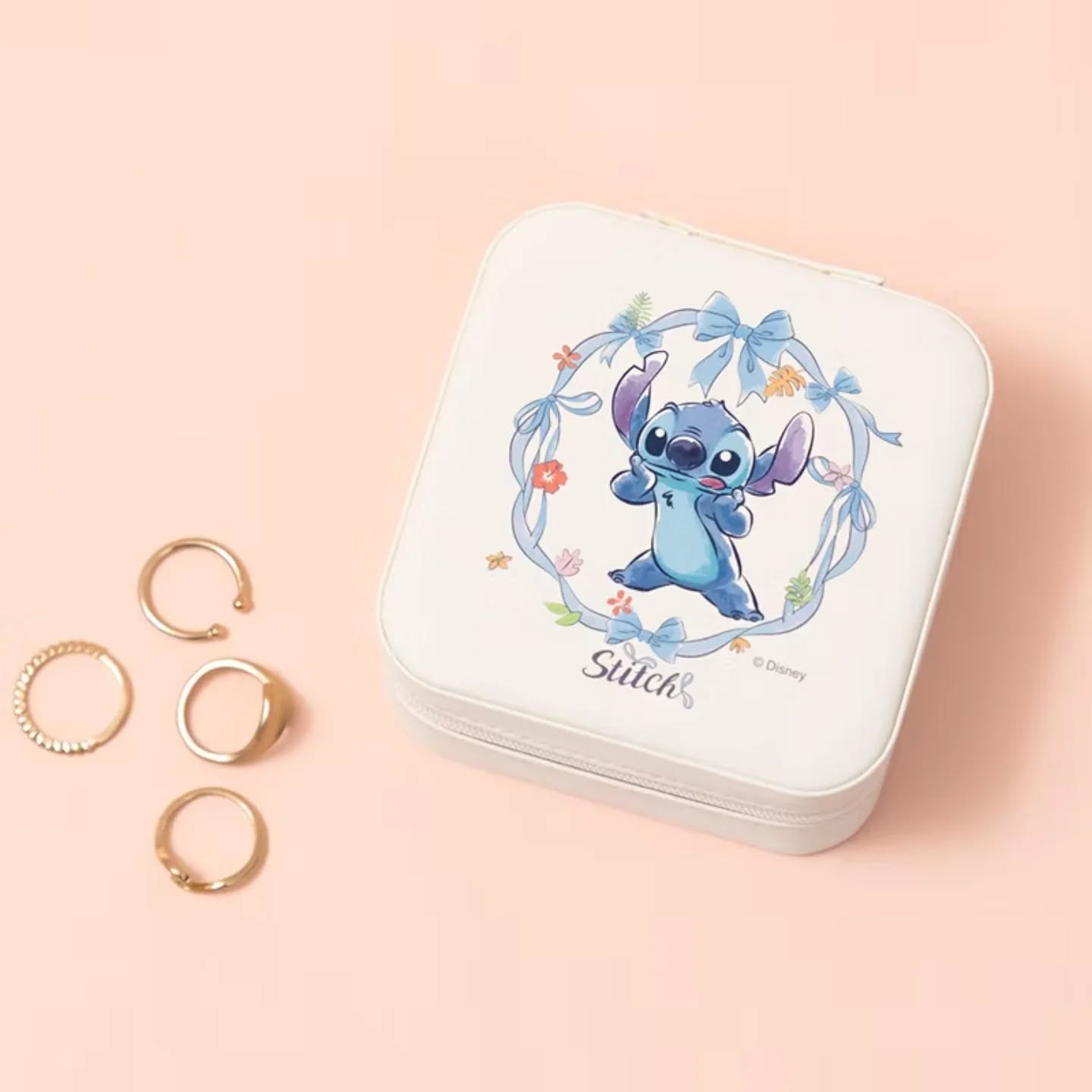 現貨💜正版💜史迪仔 飾物盒😃