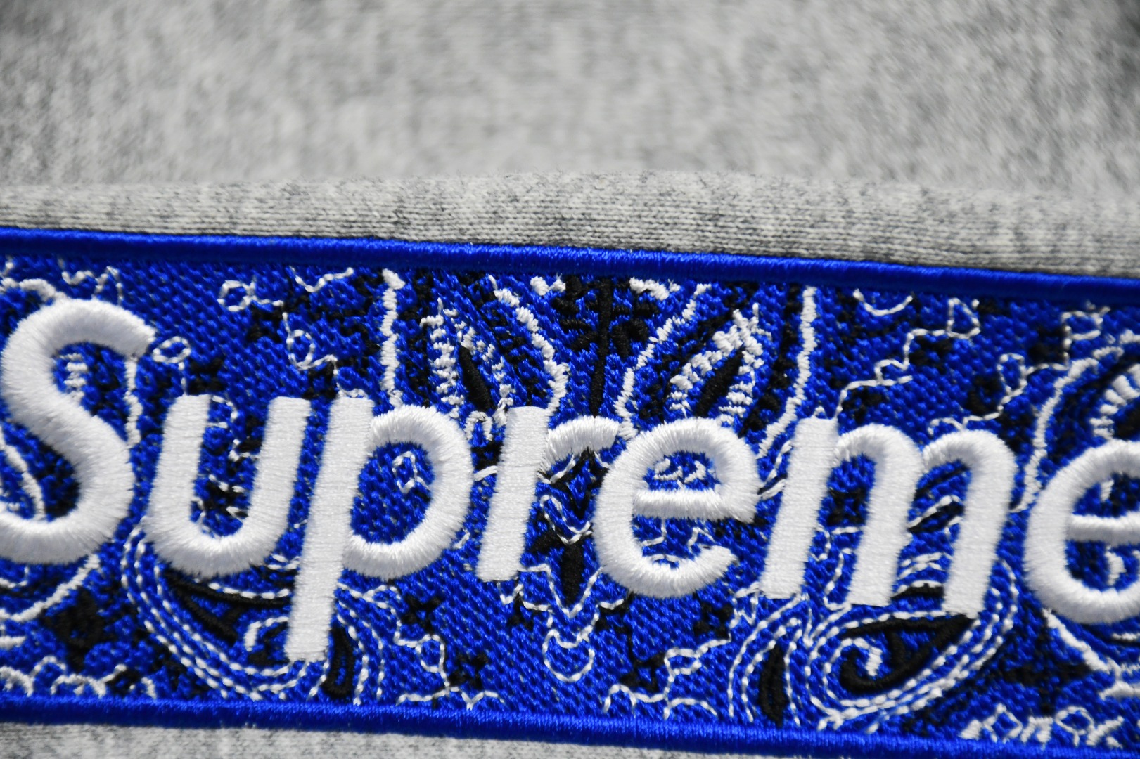 Supreme Bandana Box Logo Hooded Sweatshirt