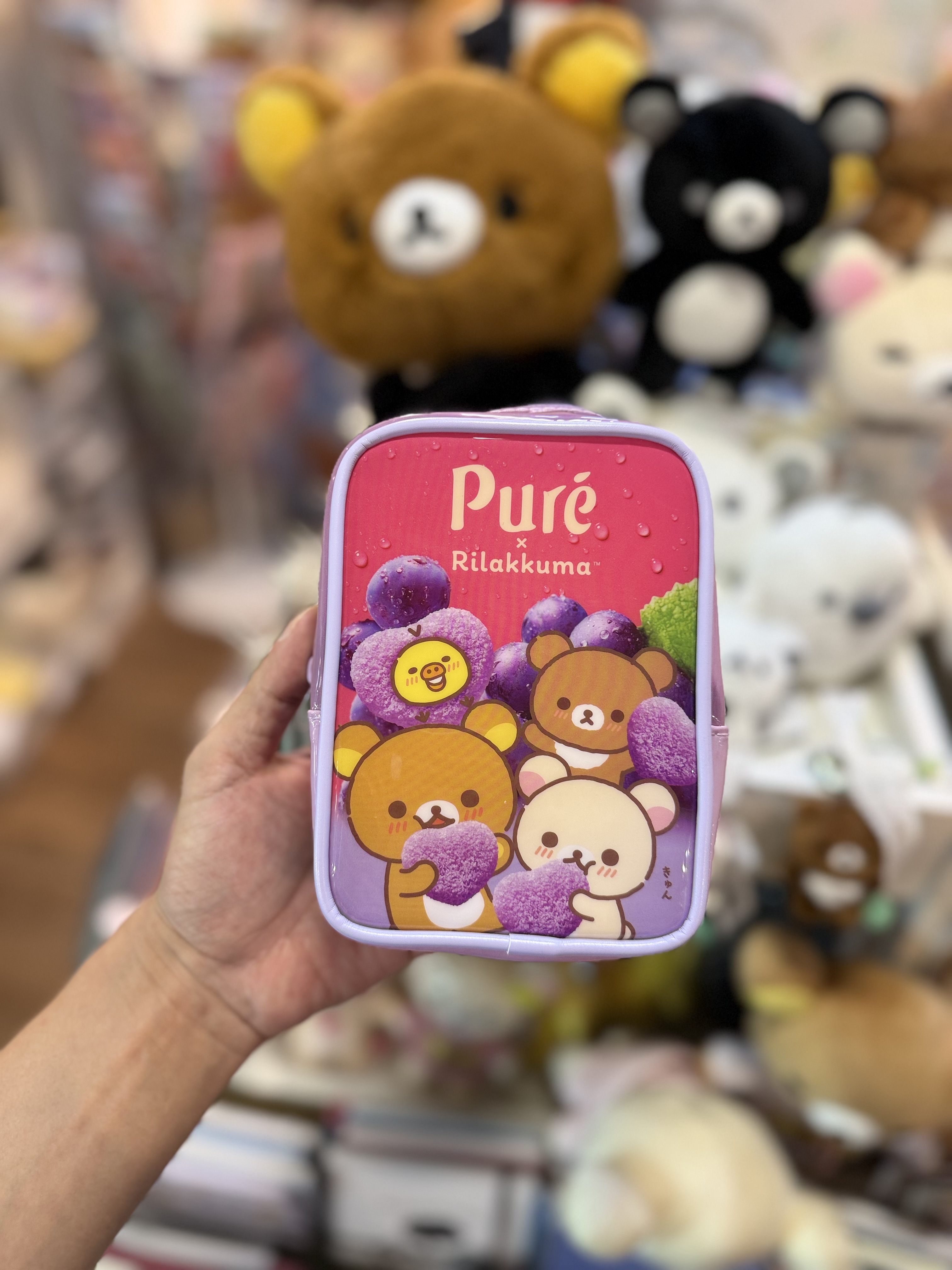《現貨》全新loft 限定puregumi x rilakkuma小物袋