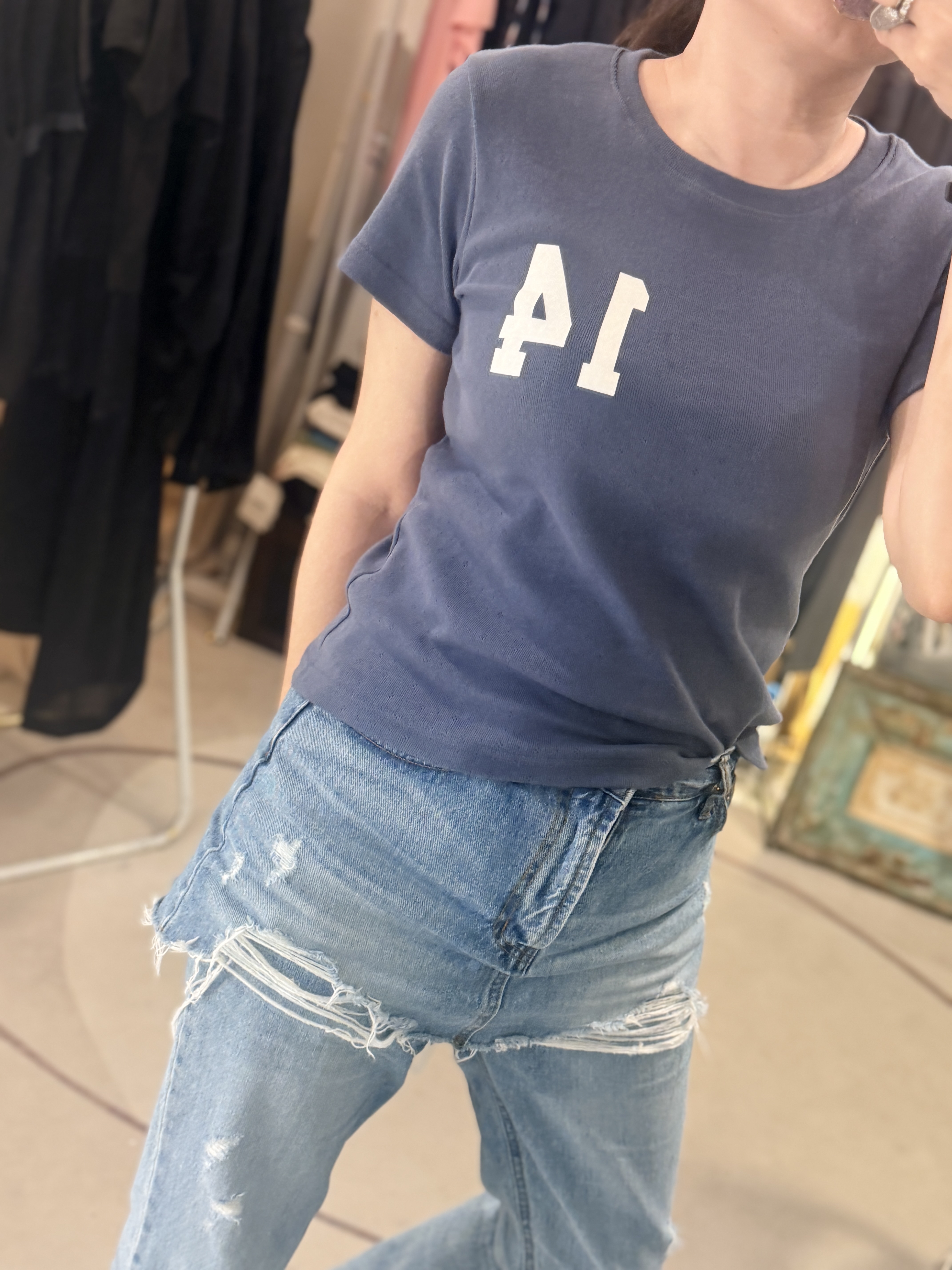 Number tee