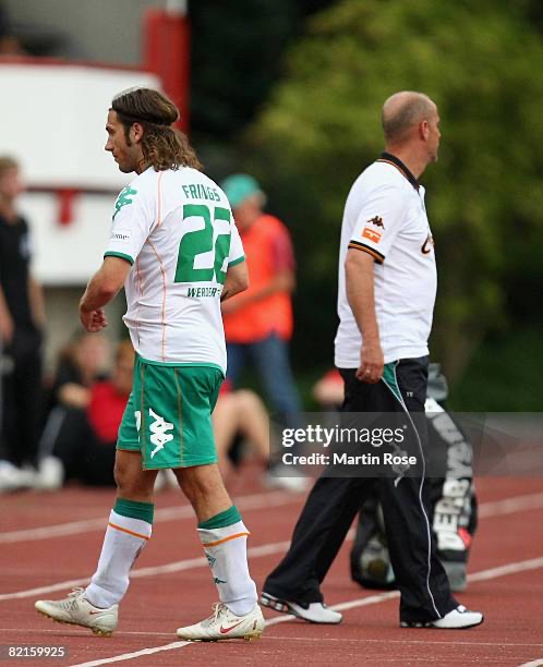 Werner Bremen 08/09 away shirt  #22 Frings