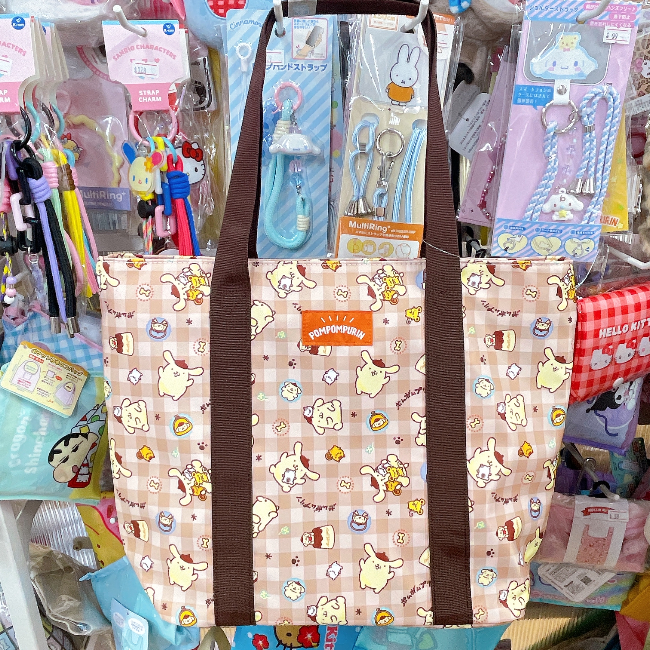 日本直送Sanrio 布甸狗則孭袋手挽袋