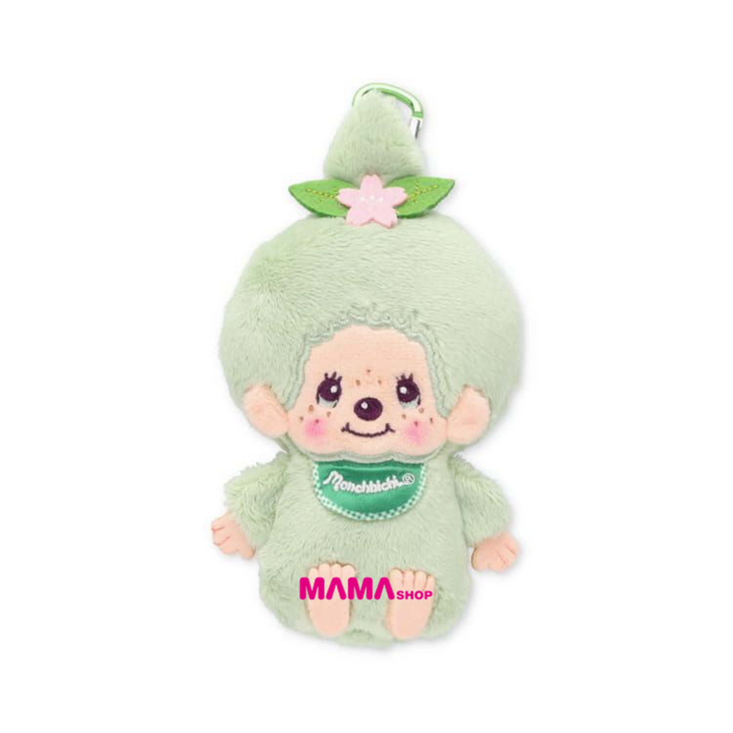 日本直送Monchhichi 抹茶系列登山扣掛包