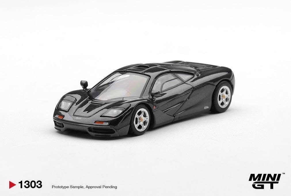(預訂 Pre Order) Mini GT ( MGT01303-L ) McLaren F1 Blue Black Metallic