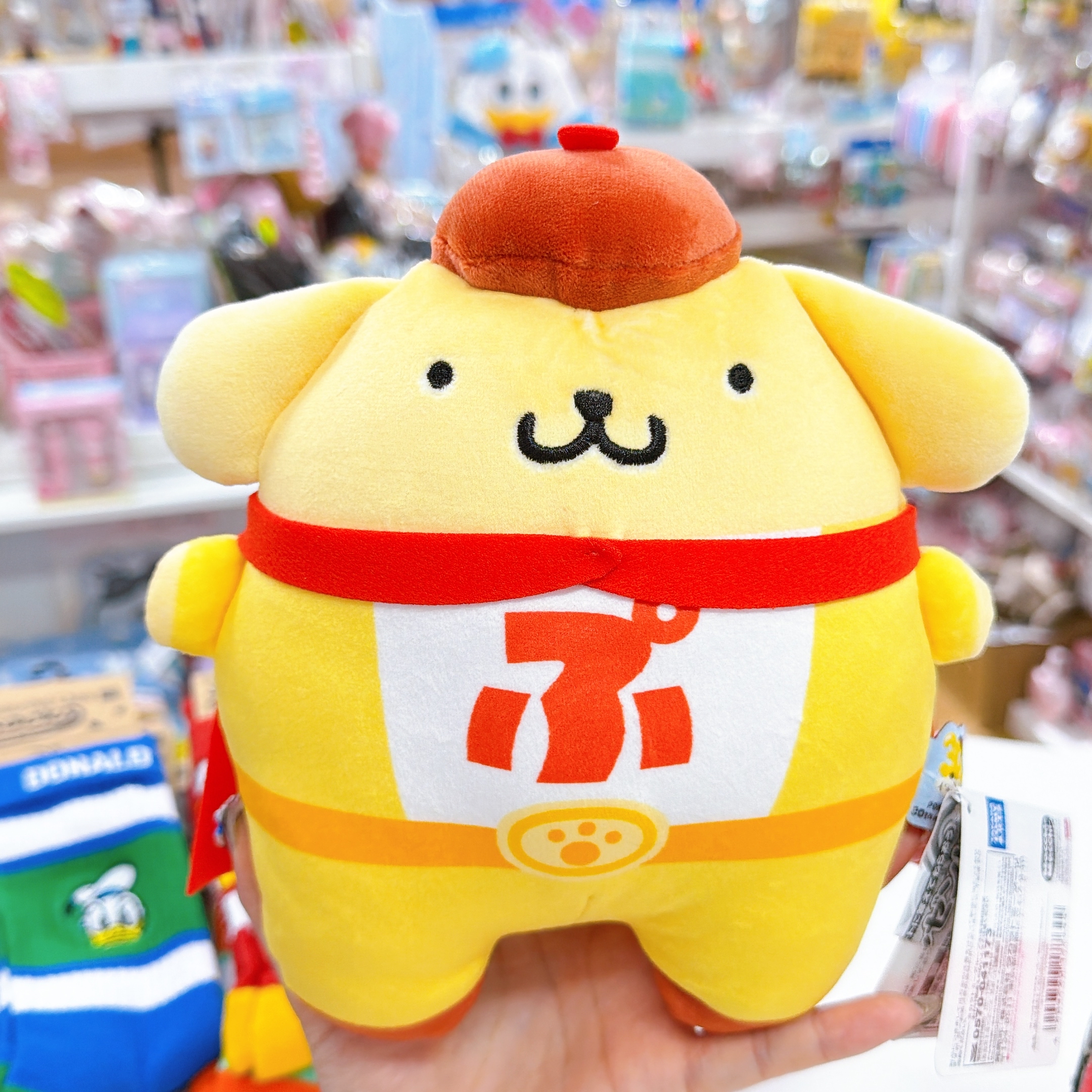 日本直送sanrio🍮布甸狗30周年扮超人公仔／掛飾