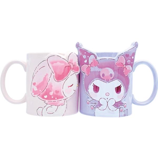 Sanrio Melody & Kuromi  對杯