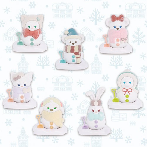 [訂購] [東京迪士尼] ❄️ OUR LITTLE SNOW FRIENDS 全盒小擺設 {TF261061}