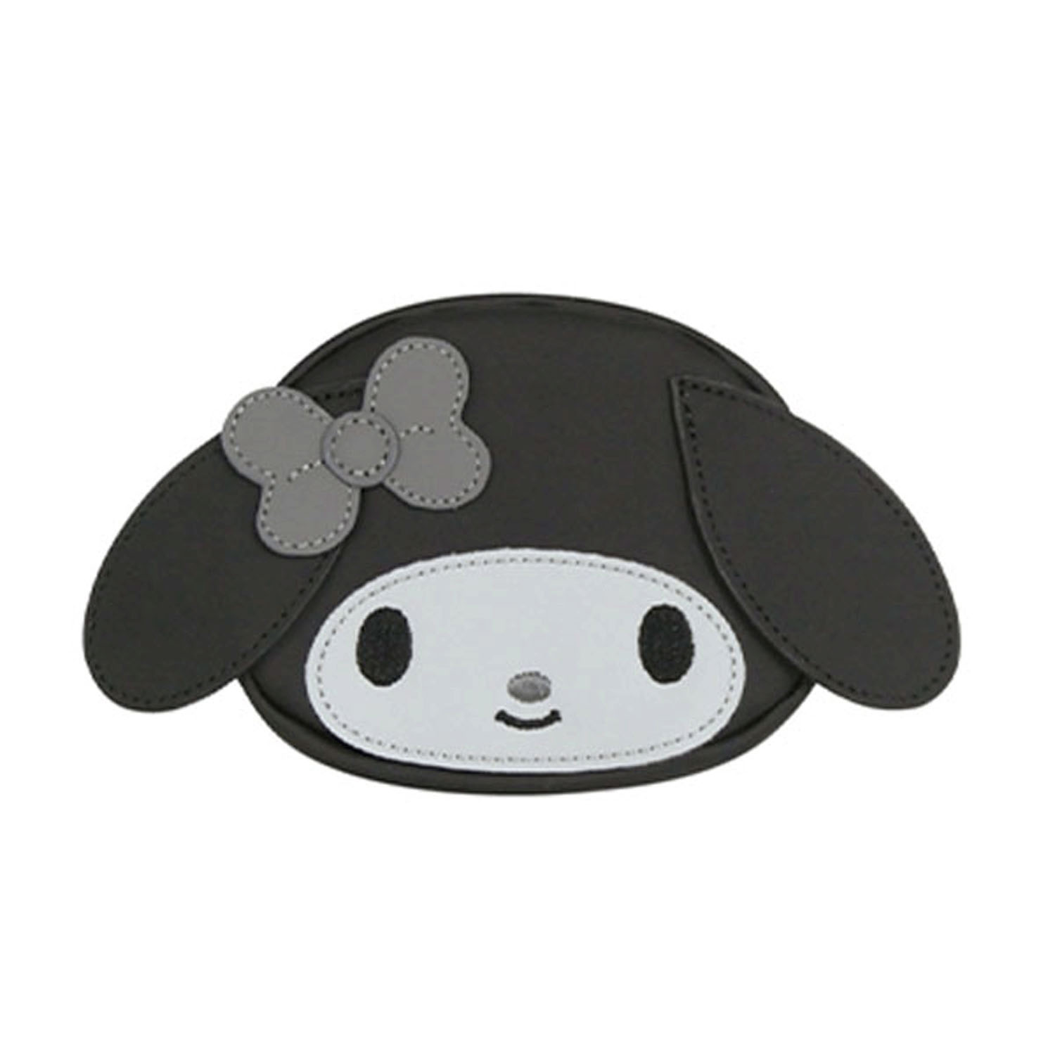 Sanrio - 大頭收納包 (黑色My Melody款)