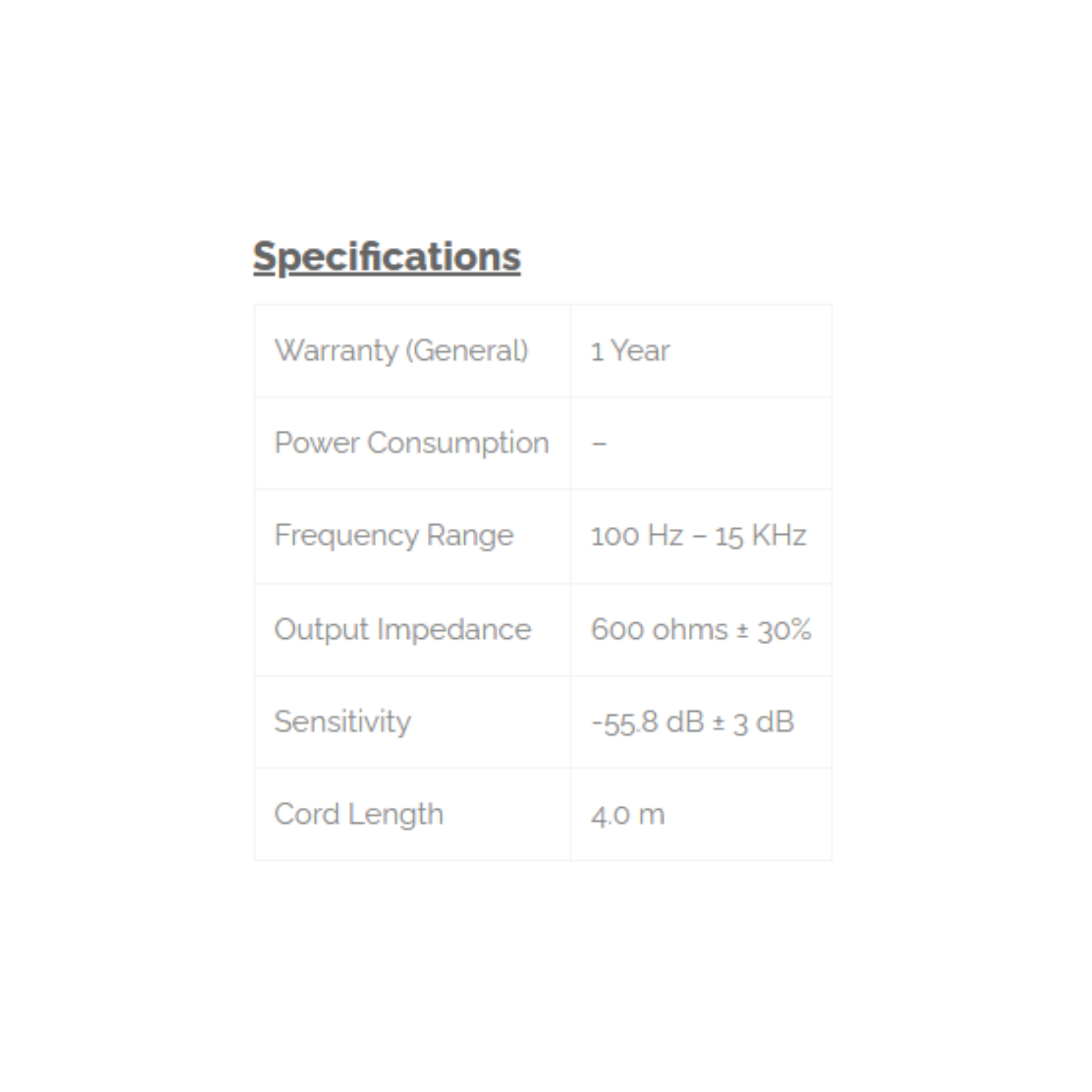 Phison Wired Microphone PMP-103