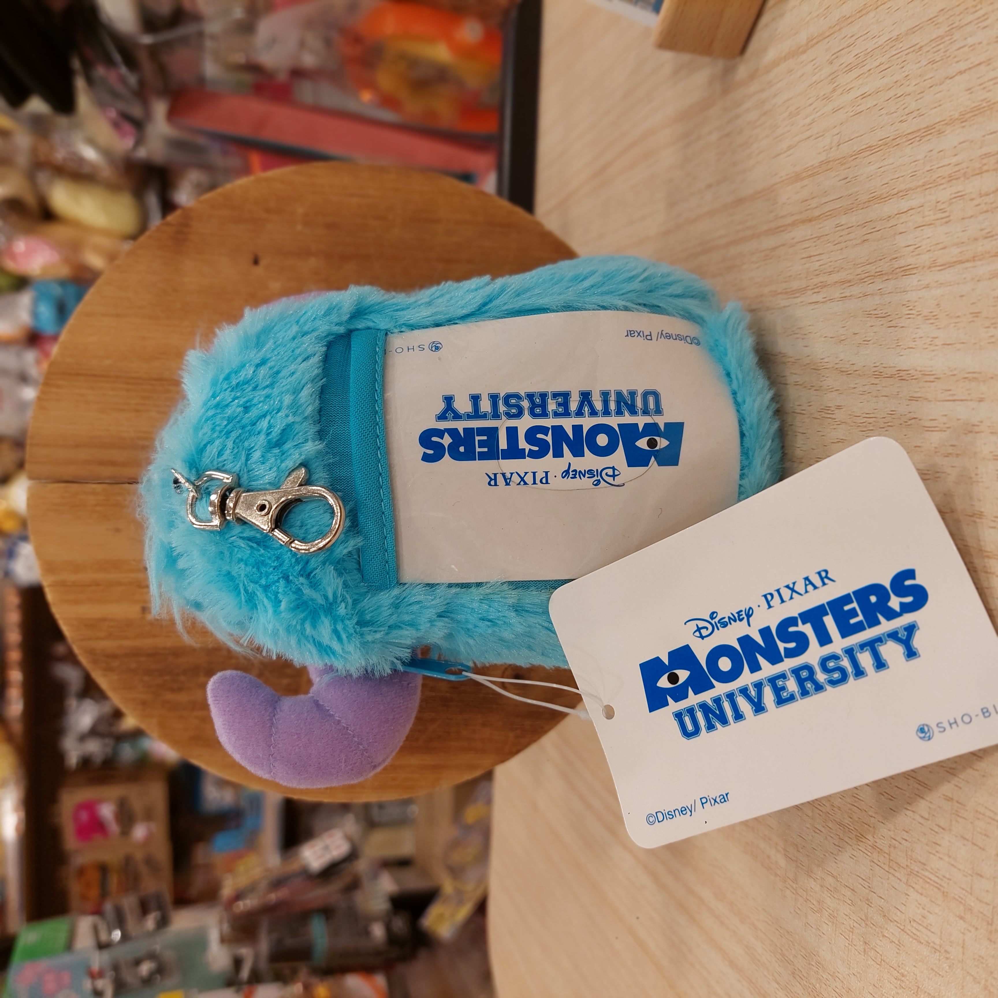 原裝日本Monster Inc 怪獸公司 毛毛 Sully 伸縮繩卡套