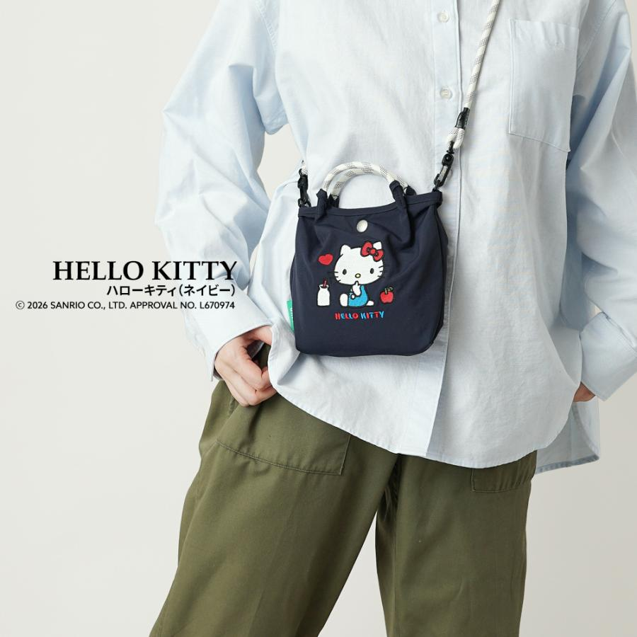 【日本直送】Sanrio × unify 輕量撥水加工刺繡兩用袋 1.3L