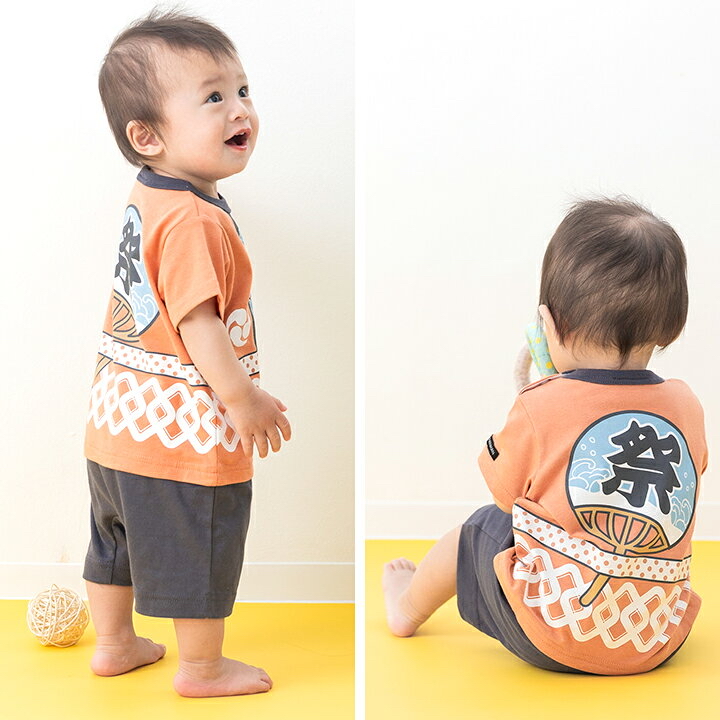 🇯🇵預訂 日本直送🇯🇵兩色夏日祭造型短袖連身服