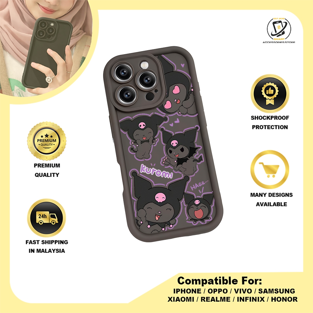 TPU DESIGN CASE PHONE FOR HONOR - DESIGN KUROMI F