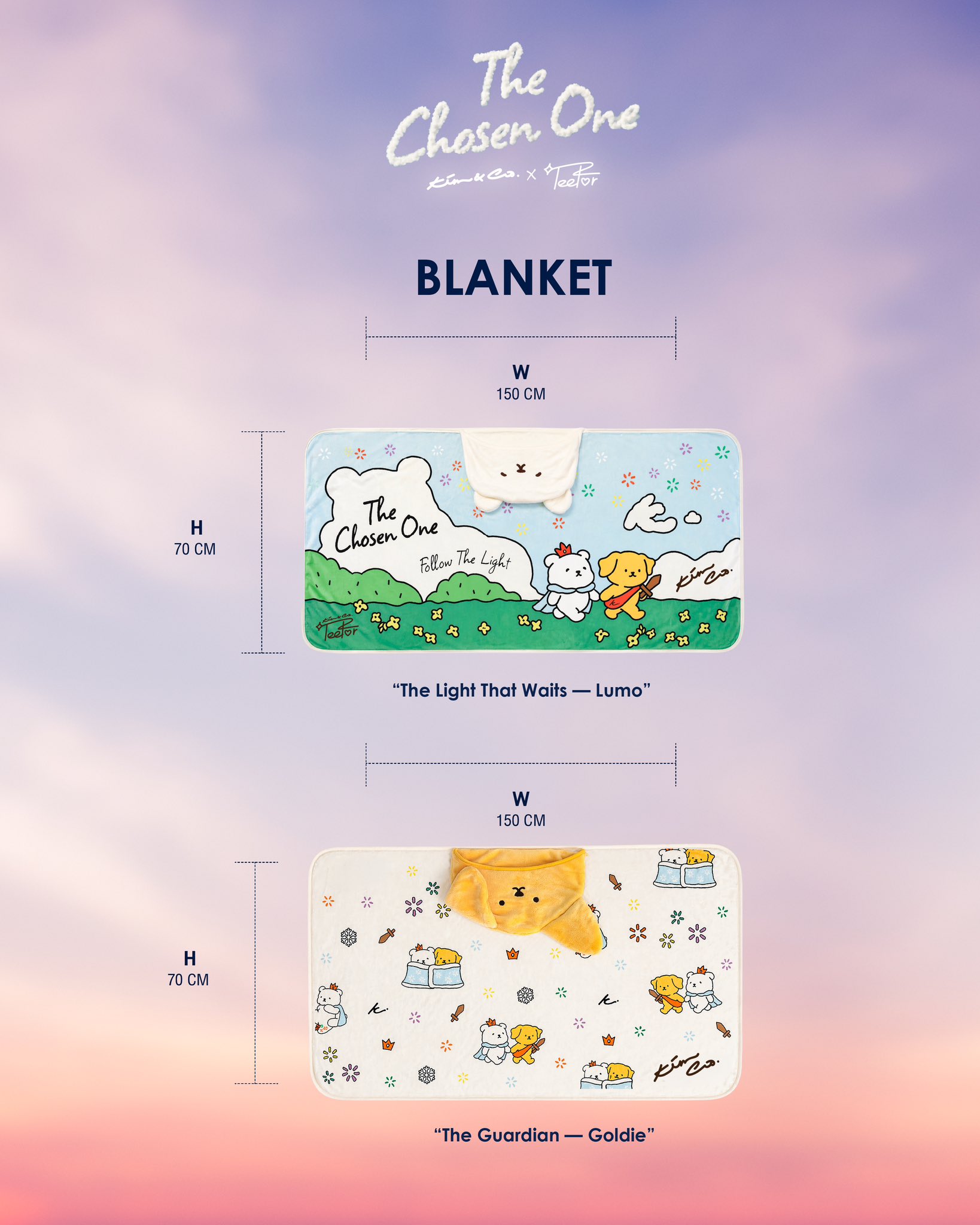 限量搶購 (首團今晚截單) | TeeteePor - KIM&CO. x Teeteepor The Chosen ONE Exclusive Campaign 聯乘限定禮盒 kimandco 