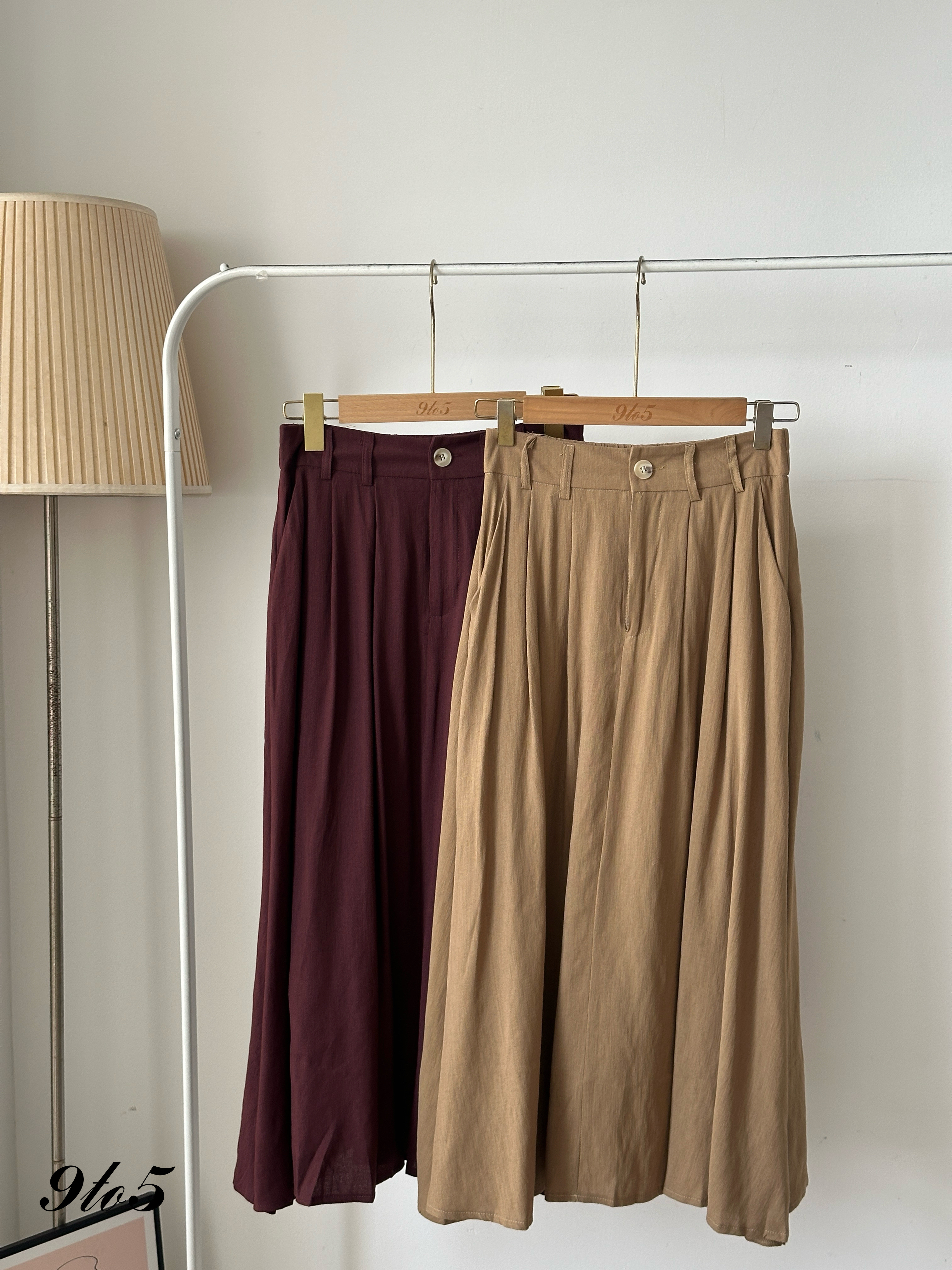 S1811 A Line Long Skirt - 4 Colors