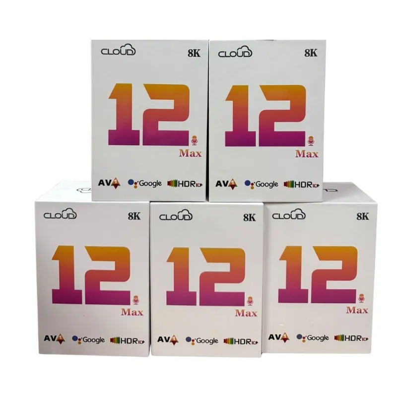 雲盒子 Cloud Box 12 MAX 8K 網絡電視盒子(內地免翻牆直連)
