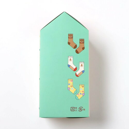 🆕【⭐訂購⭐】 🇯🇵日本直送 🌀tiny_bear_Palette 小熊襪子禮盒套裝(1套3對)🌀[ELGA-0112]