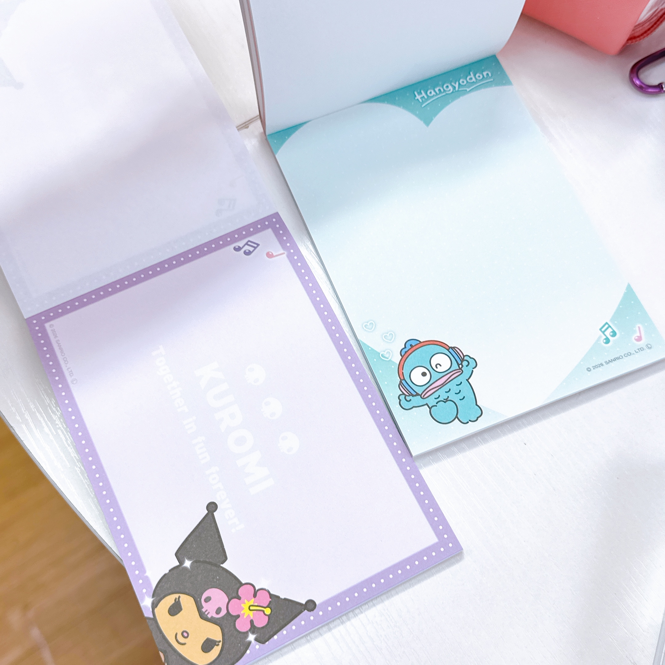 日本直送Sanrio 學生系列memo 筆你541