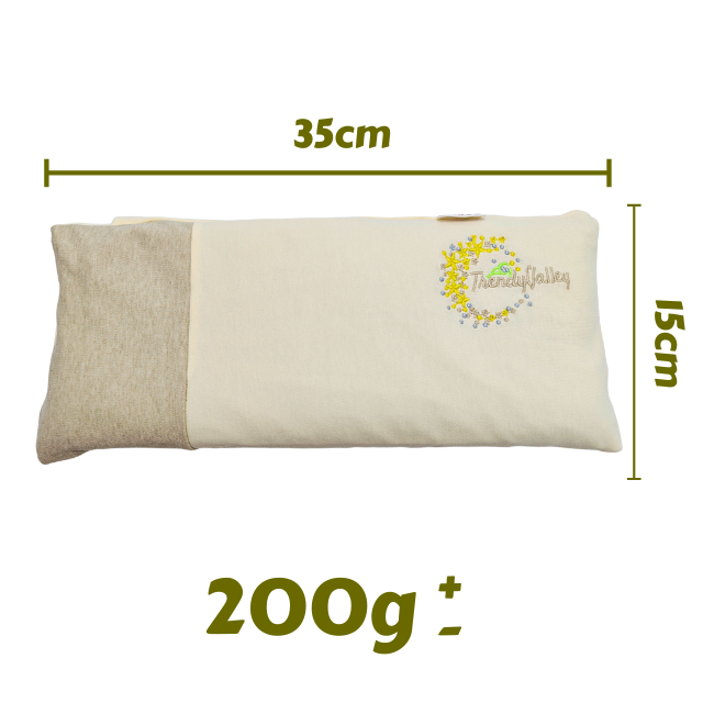 Trendyvalley Organic Baby Buckwheat Pillow & Mung Bean Pillow