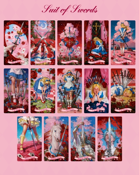 Scarlet Alice Tarot