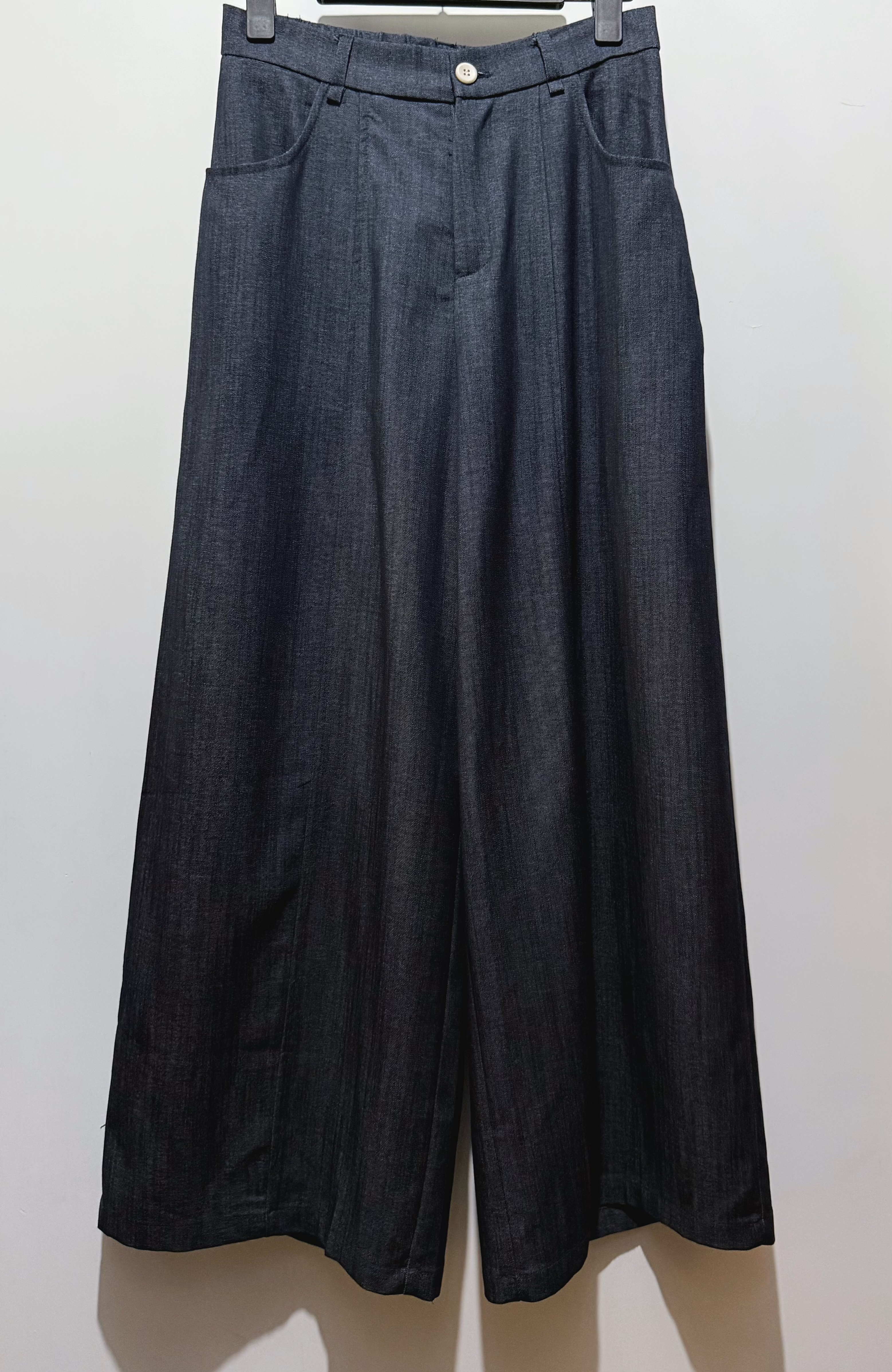 B00564 垂墜感闊腿褲