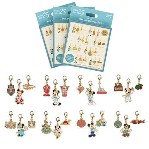 【預訂】DisneySea 25th The Jubilee Journey - 隨機 charm (3p)