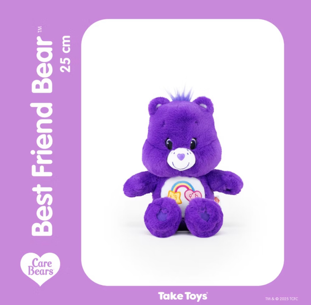 🌈🐻 25厘米毛絨玩具