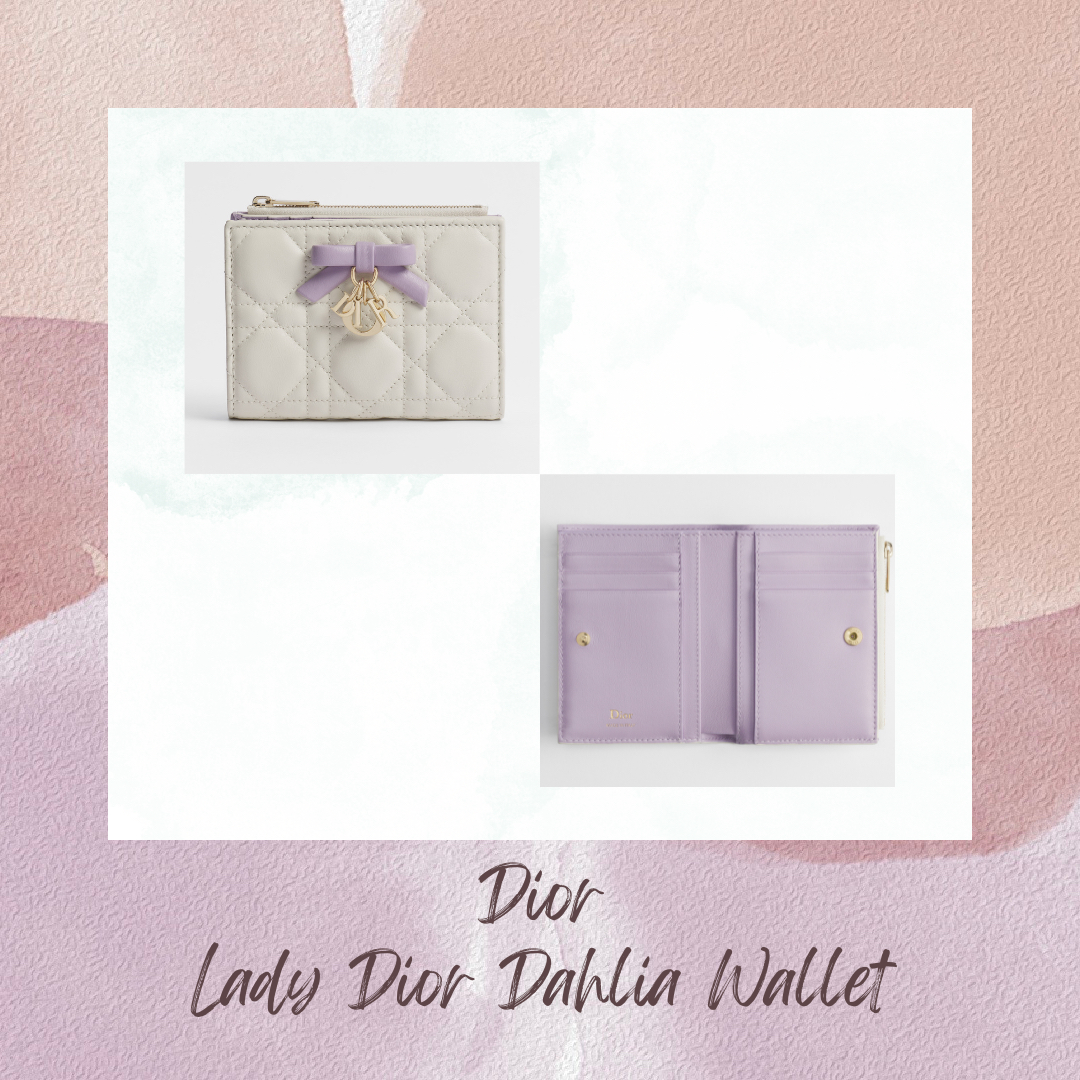 日本限定 Lady Dior Dahlia Wallet (S2605OUQC_M38E)