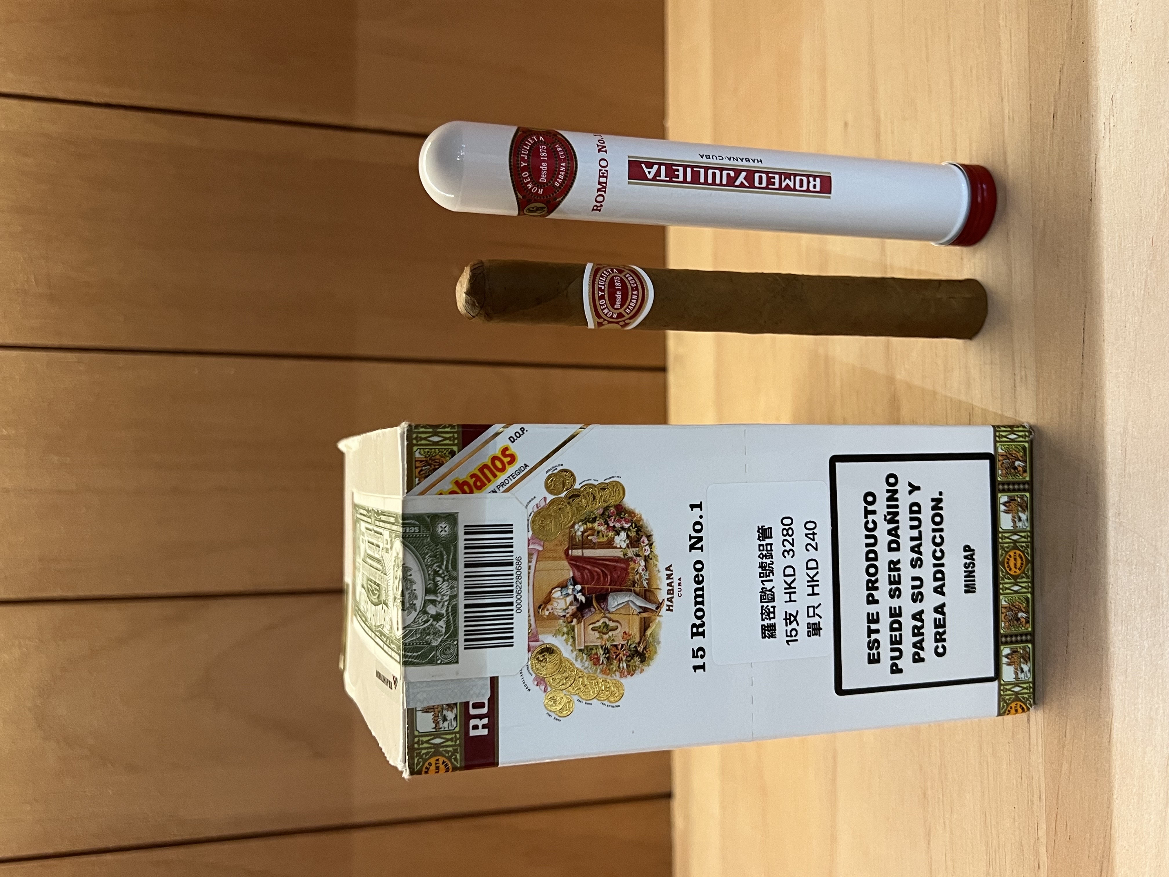 ROMEO Y JULIETA羅密歐1號鋁管（15支）