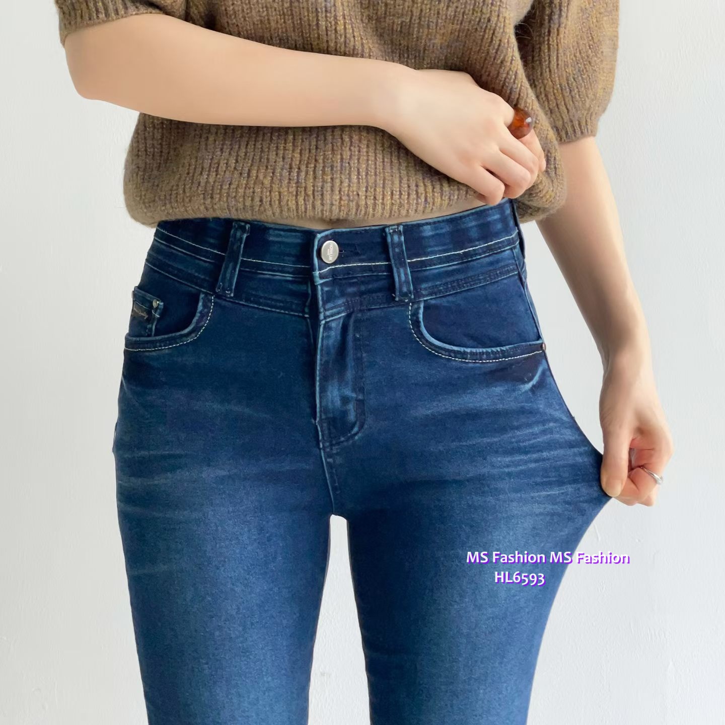 HL6593 韓國🍂Howluk牛奶面料slimcut牛
