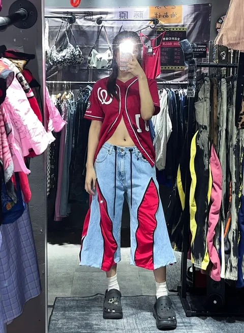  Vintage jeans Remake 7分褲 #0311