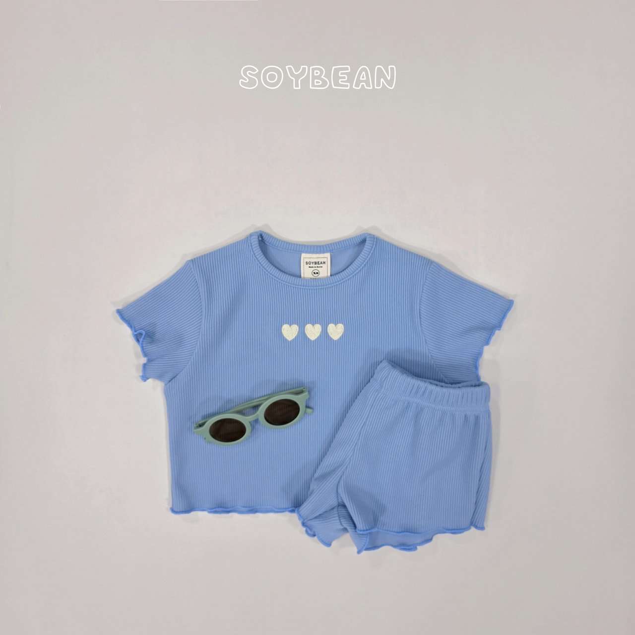 Soybean | Heart T set(Blue XS75-85)