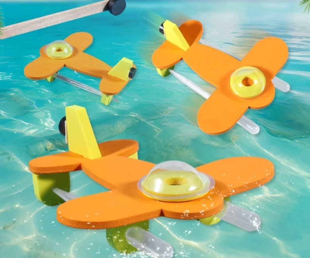 STEM科學實驗材料包-磁力水上飛機 (T357-31)  🚛 送貨方式請選(3)          