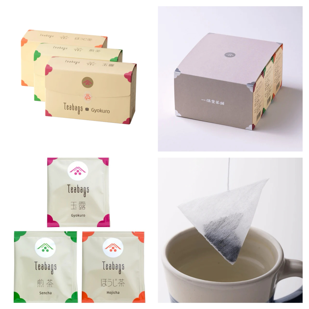 ✨新年禮盒．一保堂茶舖 (京都300年老店 )✨ 玉露+煎茶+焙茶 (高級茶包禮盒/方便裝)