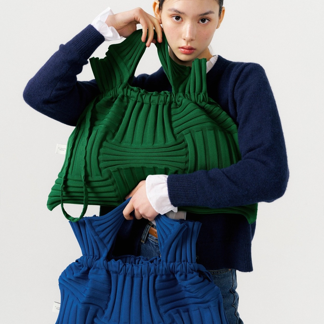 PLEATSMAMA Big Bow Bag (14色)