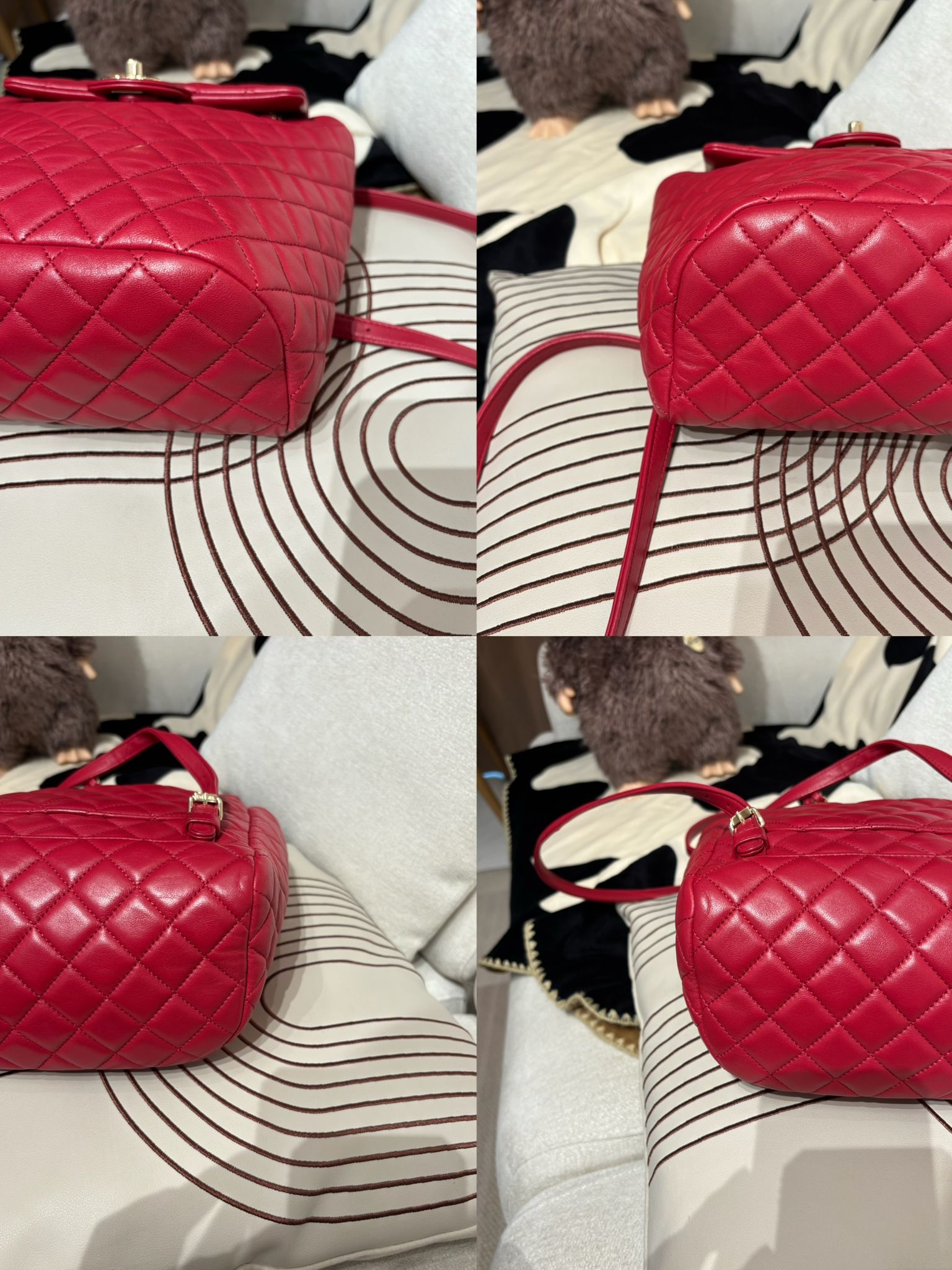 Chanel Classic Backpack 100%Authentic, 98%New ✅23Card✅Dust bag✅Box