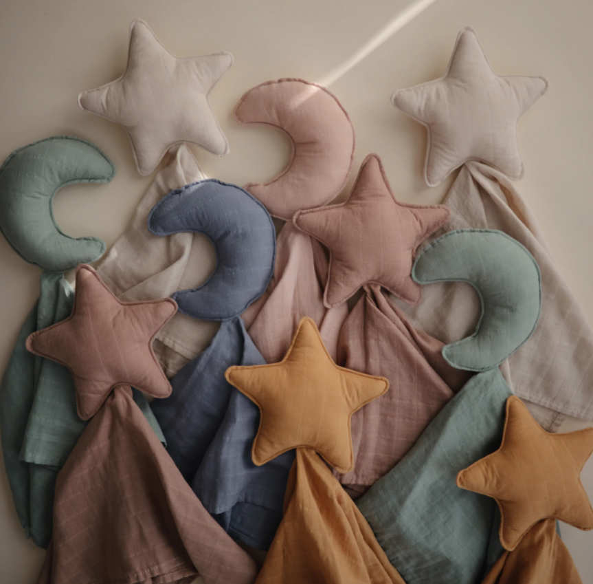 Lovey Blanket - Fall Yellow Star