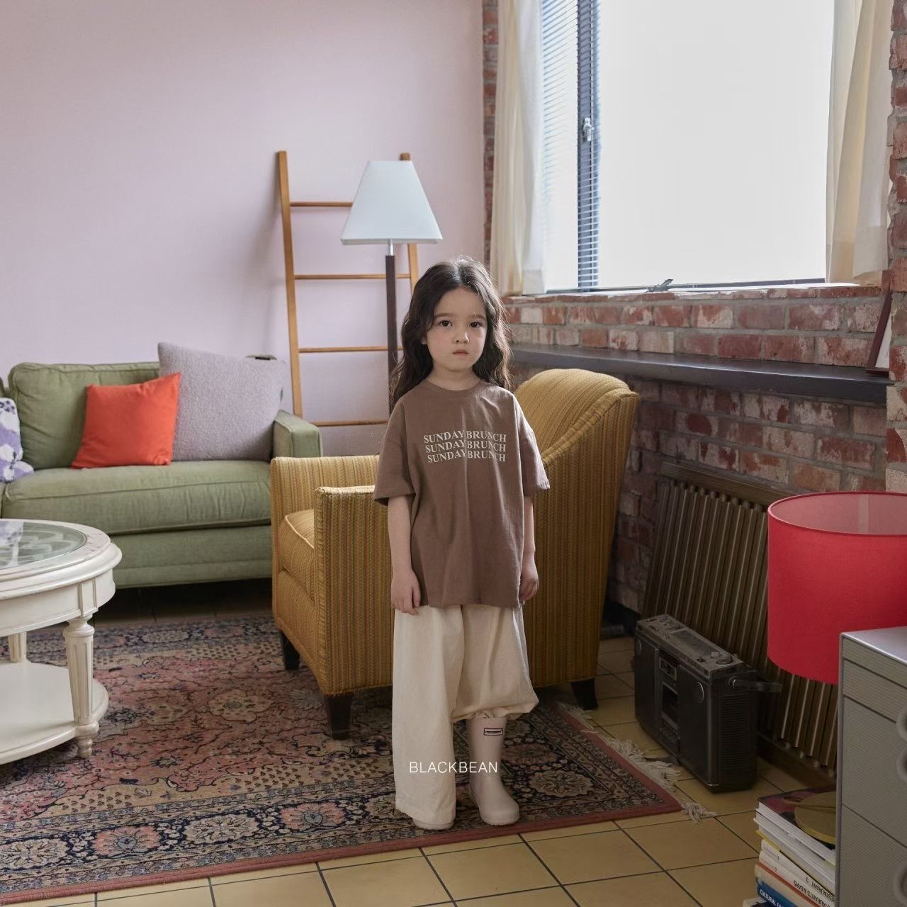 🇰🇷Blackbean&kids tee親子