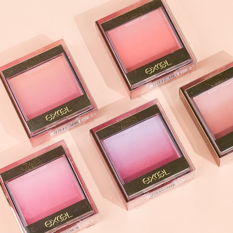 日本Excel漸變胭脂