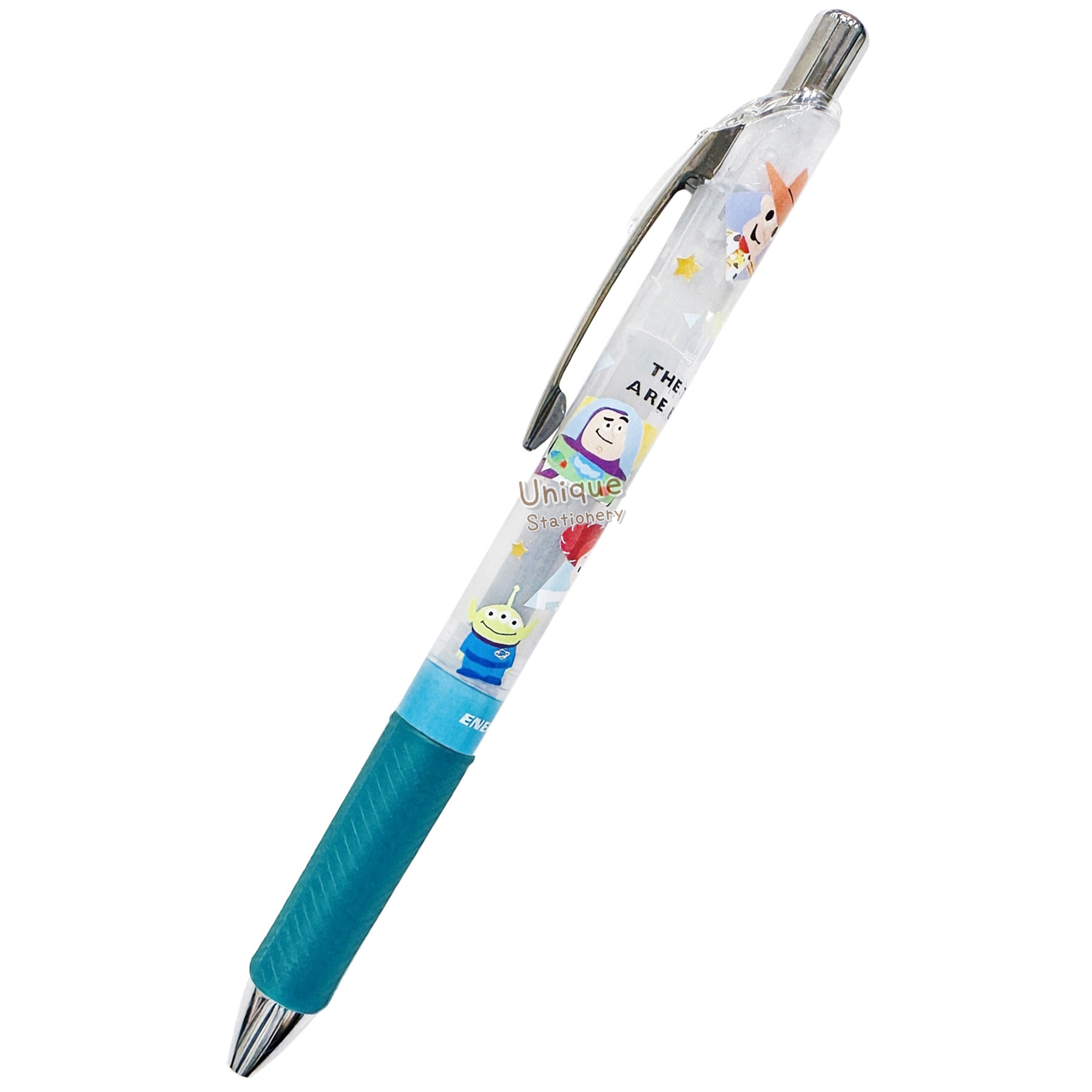 現貨｜Disney Toy Story 日本製 Pentel EnerGel 0.5mm 黑色 啫喱筆 CR137873